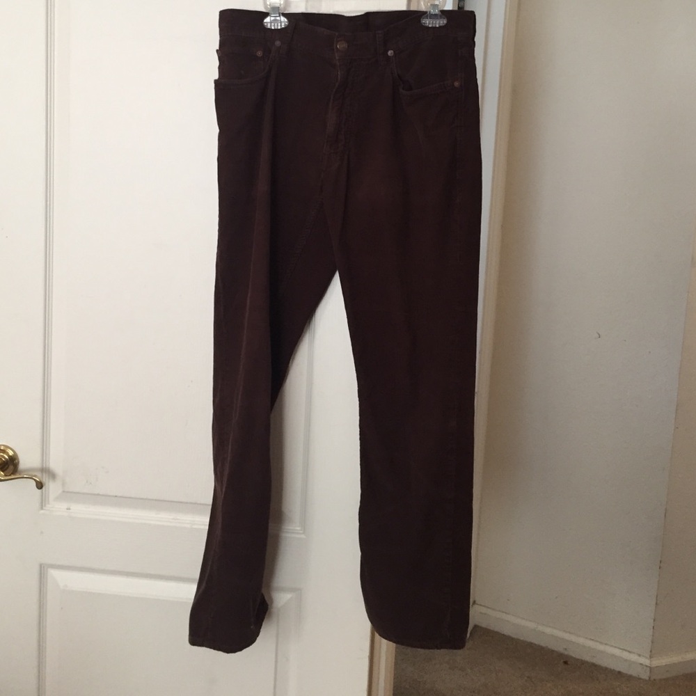 ralph lauren brown cords